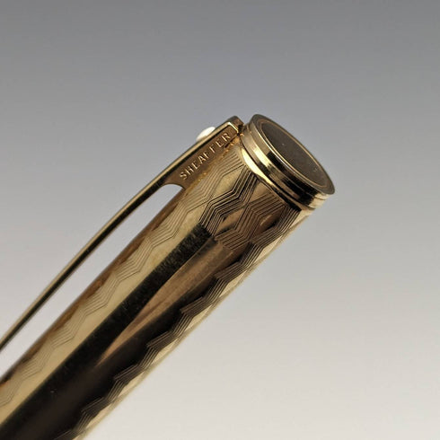 美國復古犀飛利鋼筆鍍金鋼筆和圓珠筆套裝帶盒